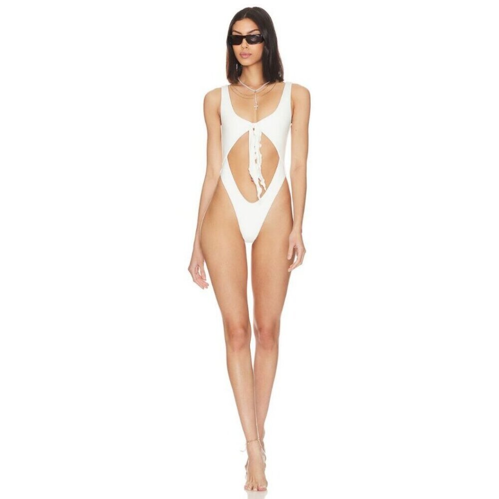 Frankies Bikinis x Pamela Anderson Carbon One Piece Surf Bunny Size S